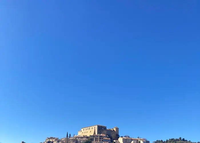 Grand T2 Climatise Avec Parking A 7 Min Des Thermes Vue Chateau 아파트 그뢰오레방